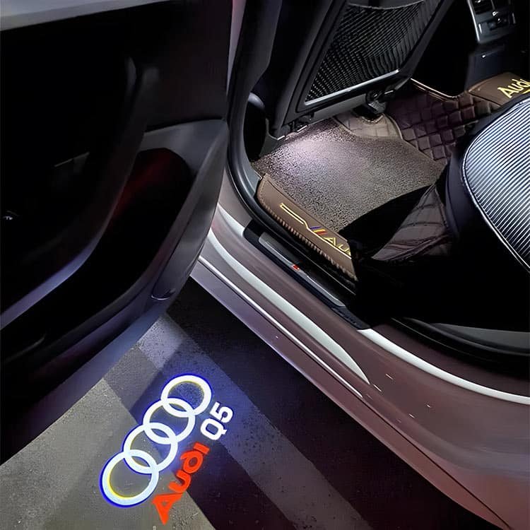 audi lights for car door