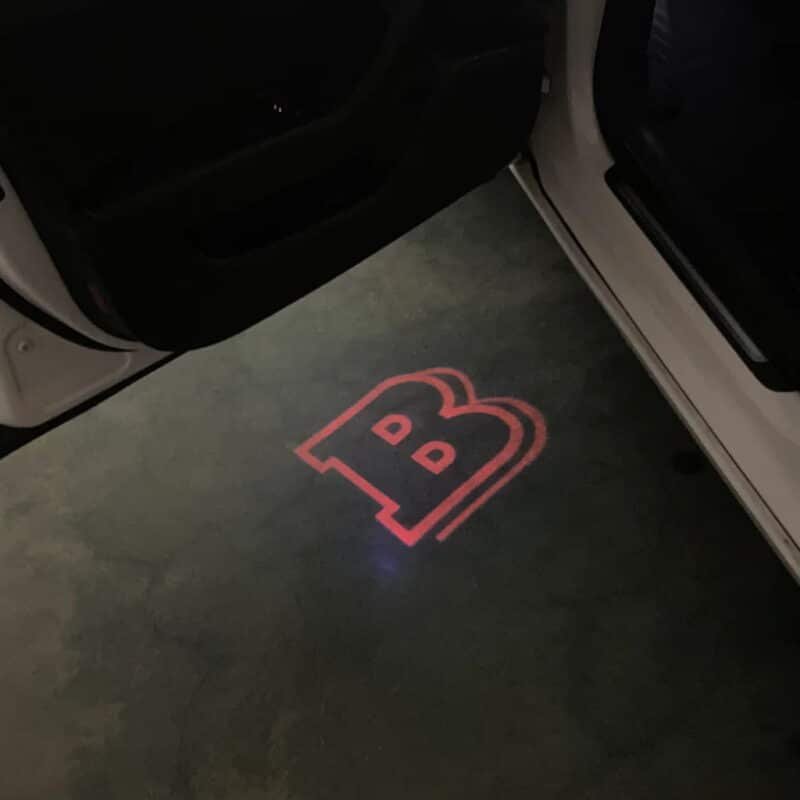 Brabus Door Logo Lights