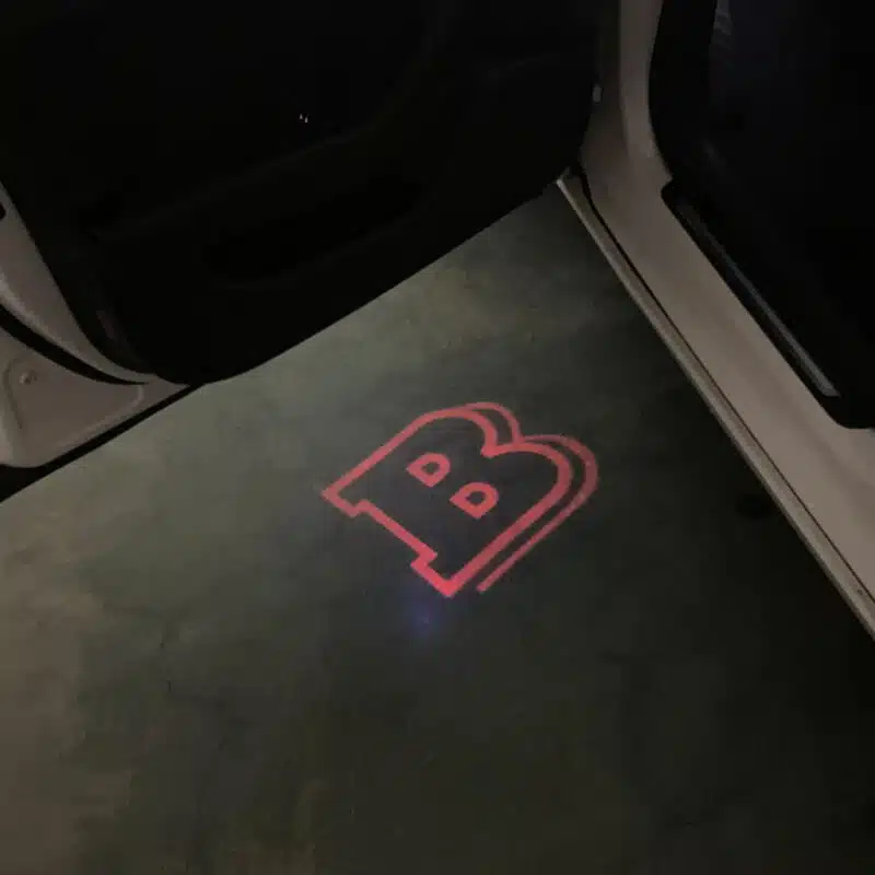Brabus Door Logo Lights