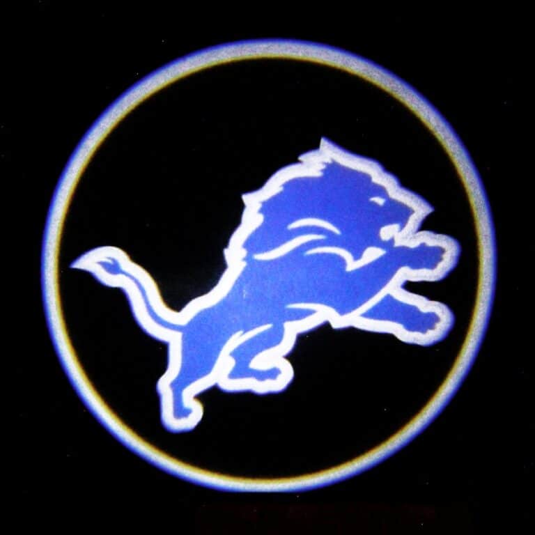 NFL Detroit Lions Car Door Lights - Image 2