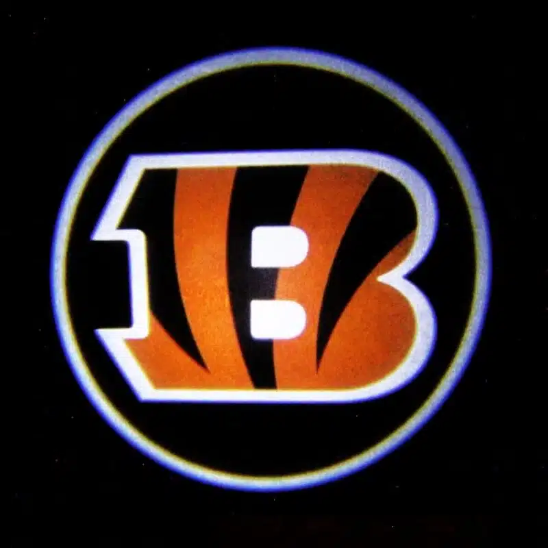 Cincinnati Bengals car door lights