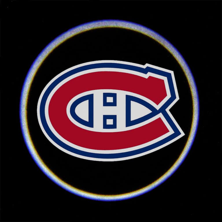 Montreal Canadiens Car Door Lights – NHL Logo Projector - Image 2