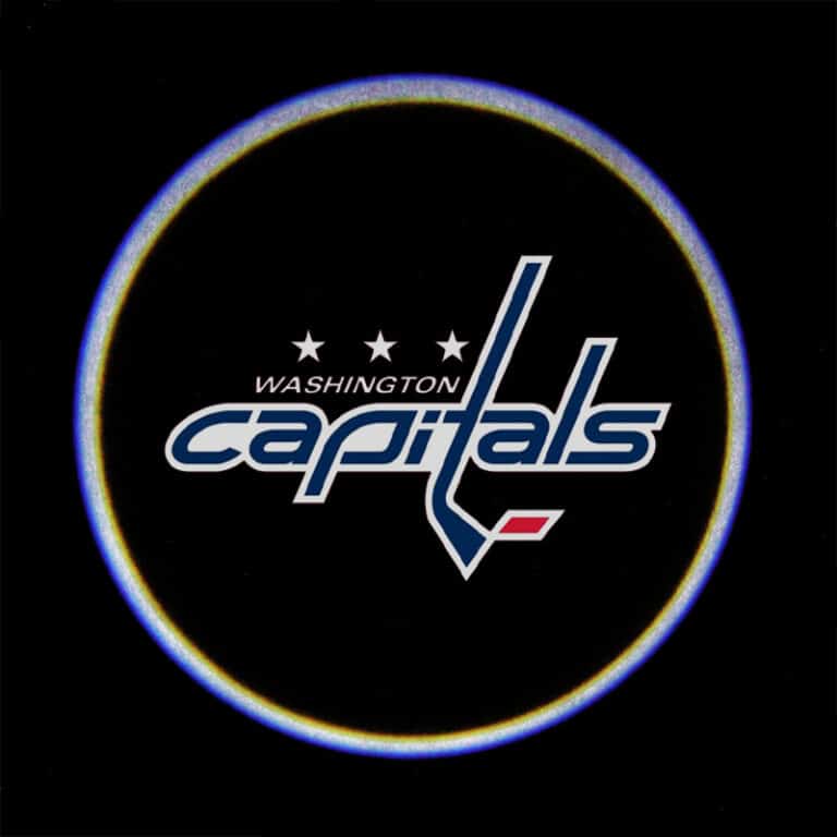 Washington Capitals Logo Car Door Lights