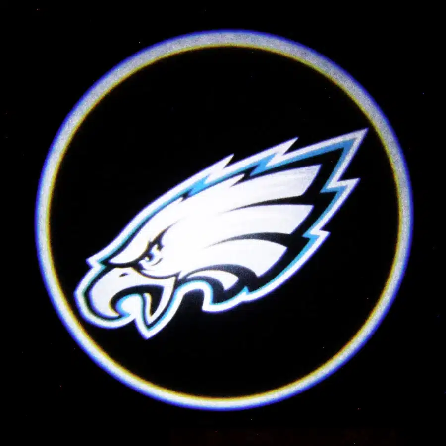 Philadelphia Eagles Car Door Lights