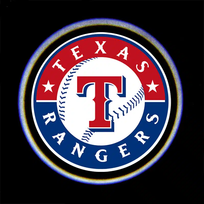 Texas Rangers Car Door Lights