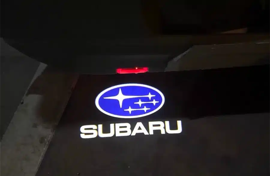 subaru door lights