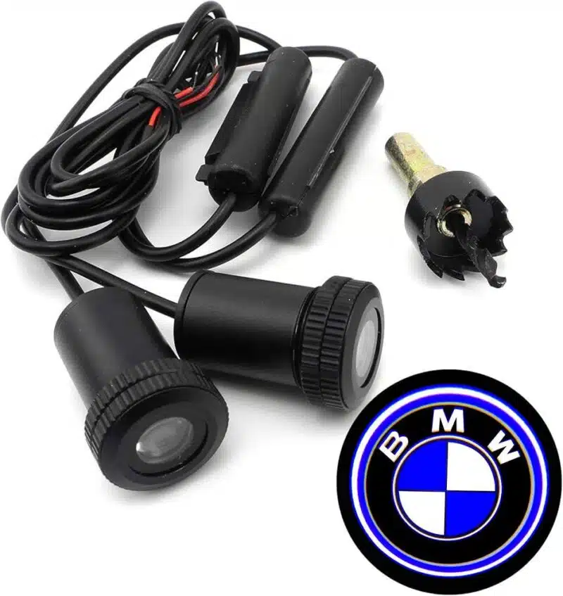 bmw door lights logo projector
