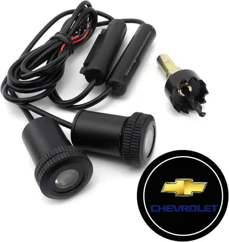 Chevrolet Logo Door Light