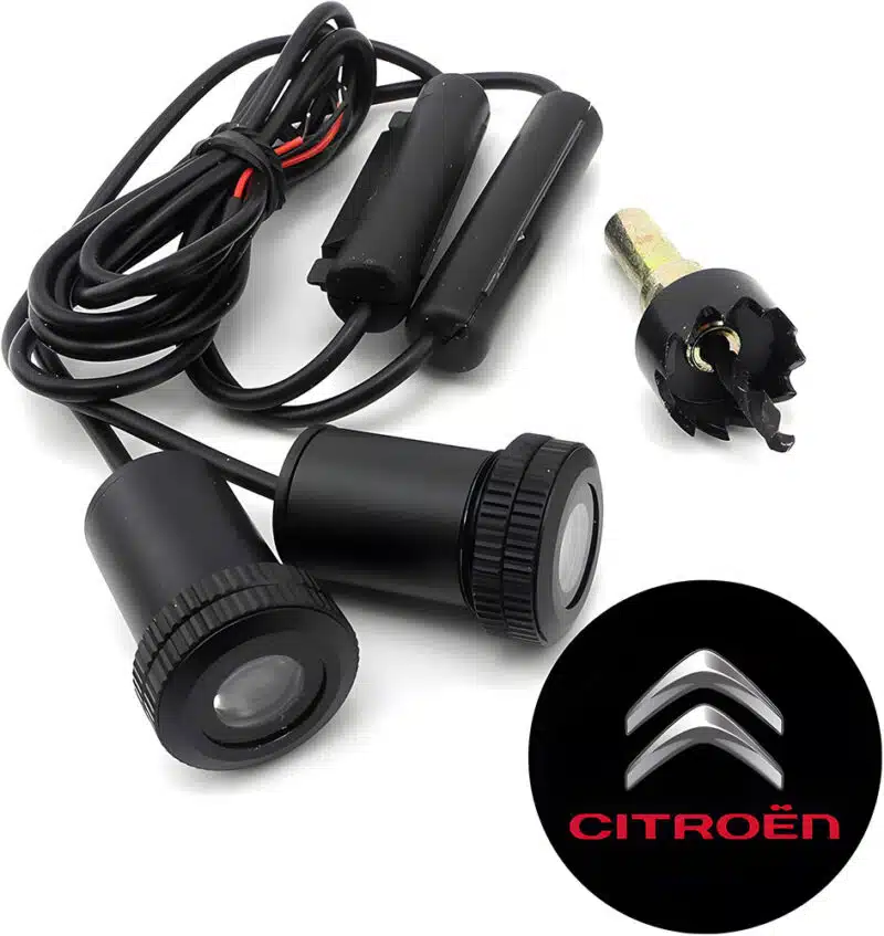 Citroen Door Lights Logo Projector