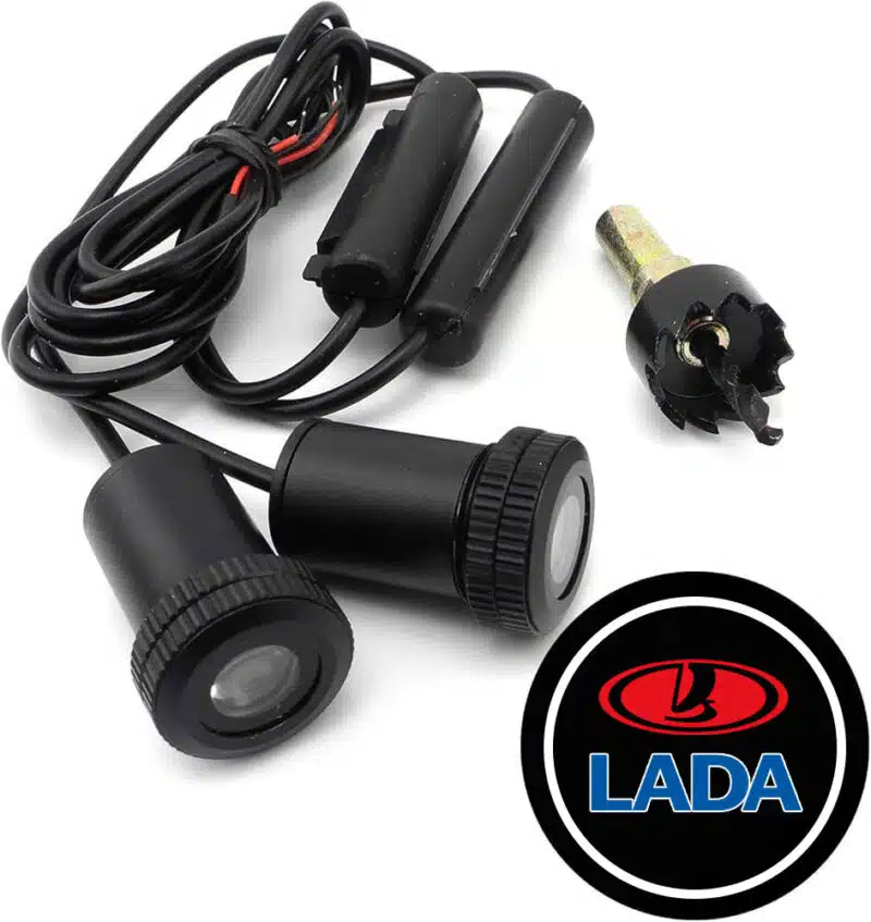 Lada Door Lights Logo Projector