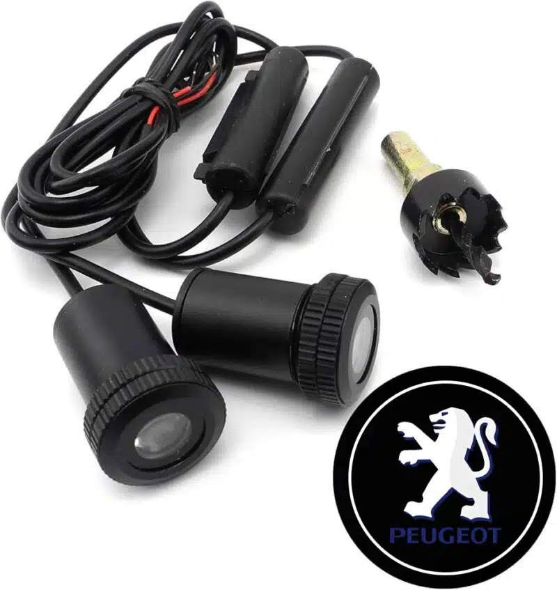 Peugeot Door Lights Logo Projector