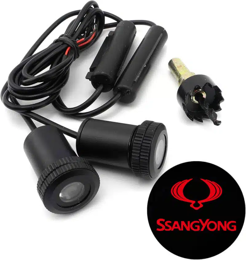 SsangYong Door Lights Logo Projector