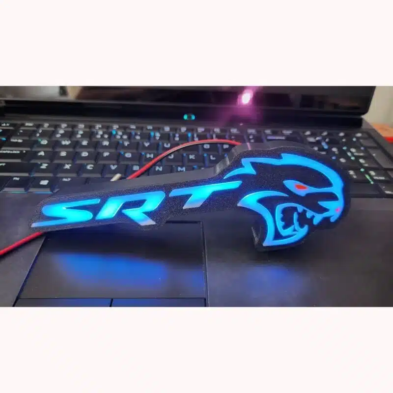 SRT RGB Hellcat Emblem