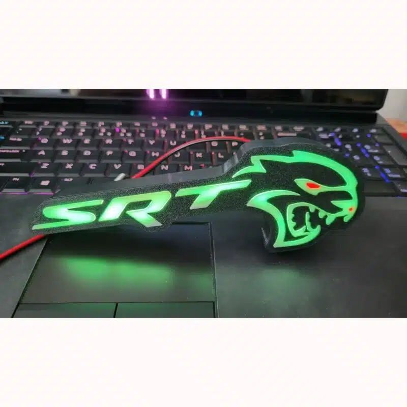 SRT RGB Hellcat Emblem