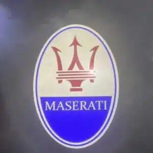 Maserati Door Welcome Lights-Never Fade Logo