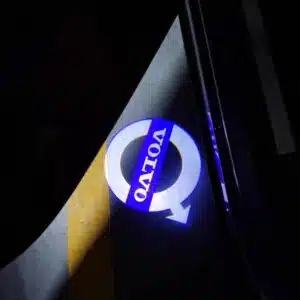 volvo projector door lights