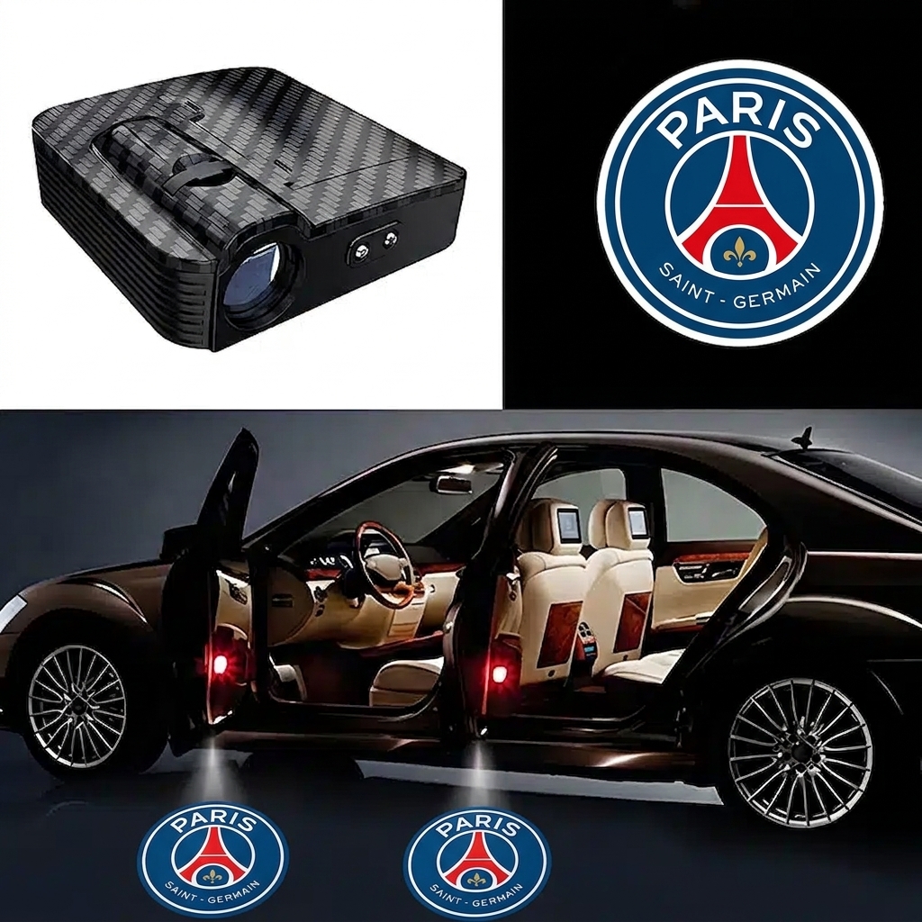 Paris Saint-Germain Car Door Lights Projector